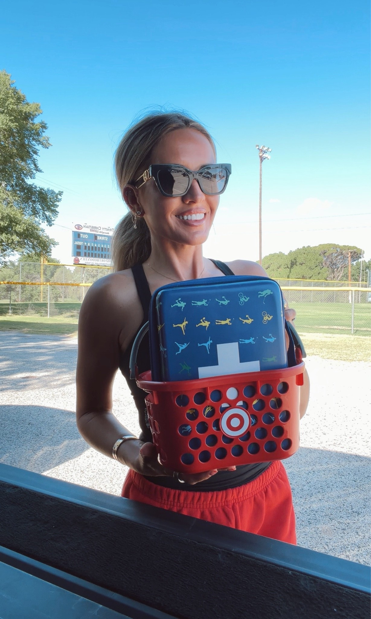 #ad I am so excited to partner with @target and @bandaid brand to share their "Build Your Own First Aid Kit" - I do not leave the house without a first aid kit, because you never know what might happen as a mom of four! Right now, if you purchase three qualifying products, you get the bag for free! I grabbed a first aid kit, antiseptic cleansing spray and Neosporin! I knew this kit would be perfect for my sports mom bag, since it's sports themed this year!#TargetPartner #BANDAIDBrandPartner #firstaidkit @Shop.LTK, #liketkit