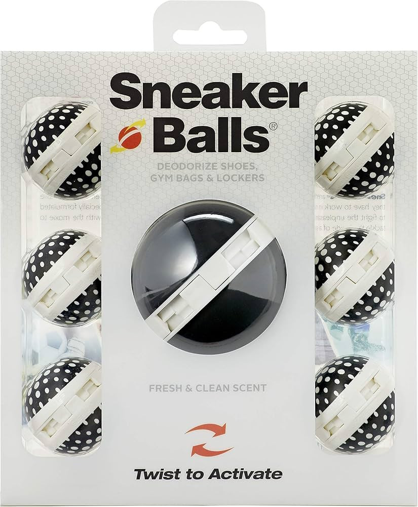 Sof Sole Sneaker Balls Shoe, Gym Bag, and Locker Deodorizer, 1 Pair | Amazon (US)