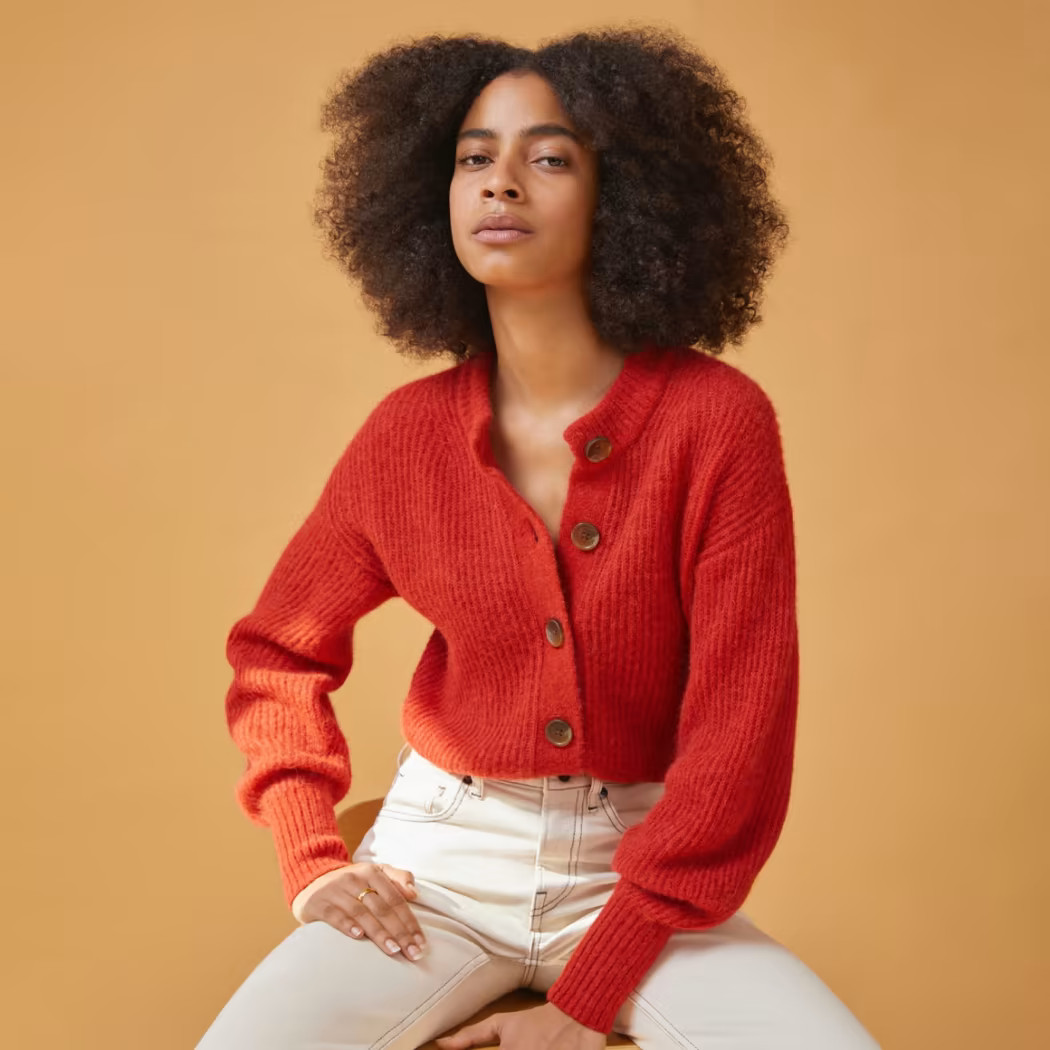 The Cropped Alpaca Cardigan | Everlane
