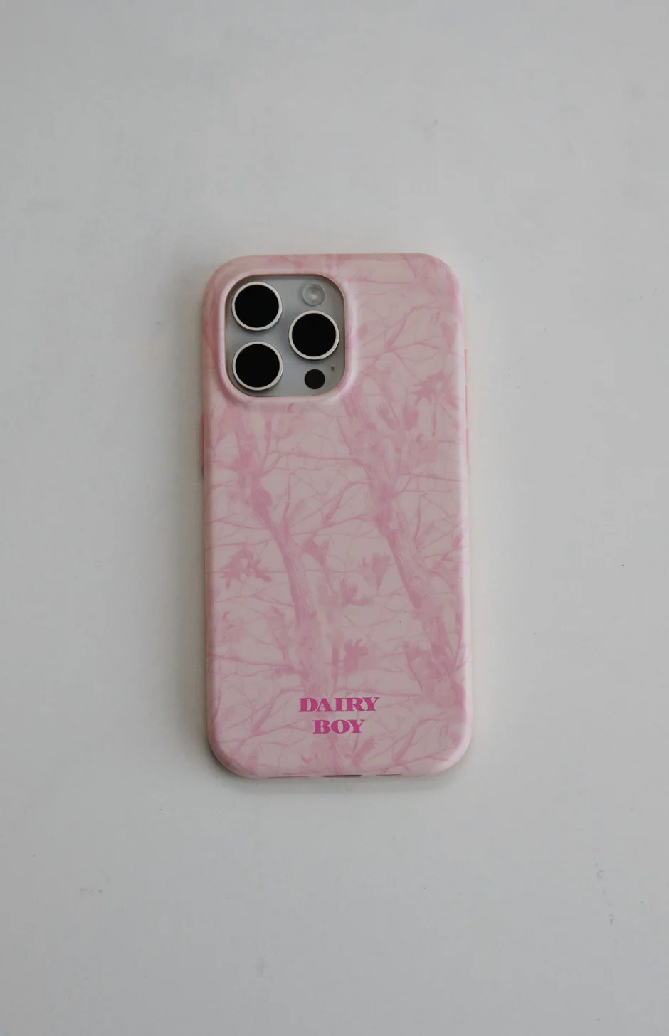 Bubblegum Camo Phone Case | Dairy Boy