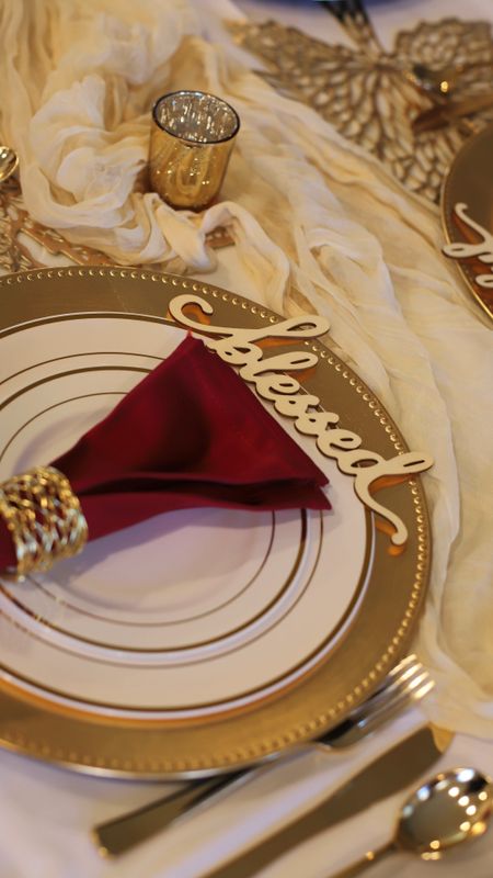 Thanksgiving Tablescape 🦃 

#LTKhome #LTKparties #LTKHoliday