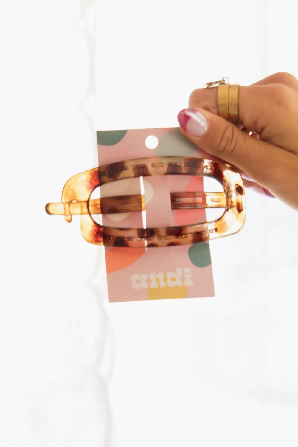 Cutout Rectangle Clip | Shop Andi