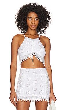 Tularosa Carly Top in Summer White from Revolve.com | Revolve Clothing (Global)