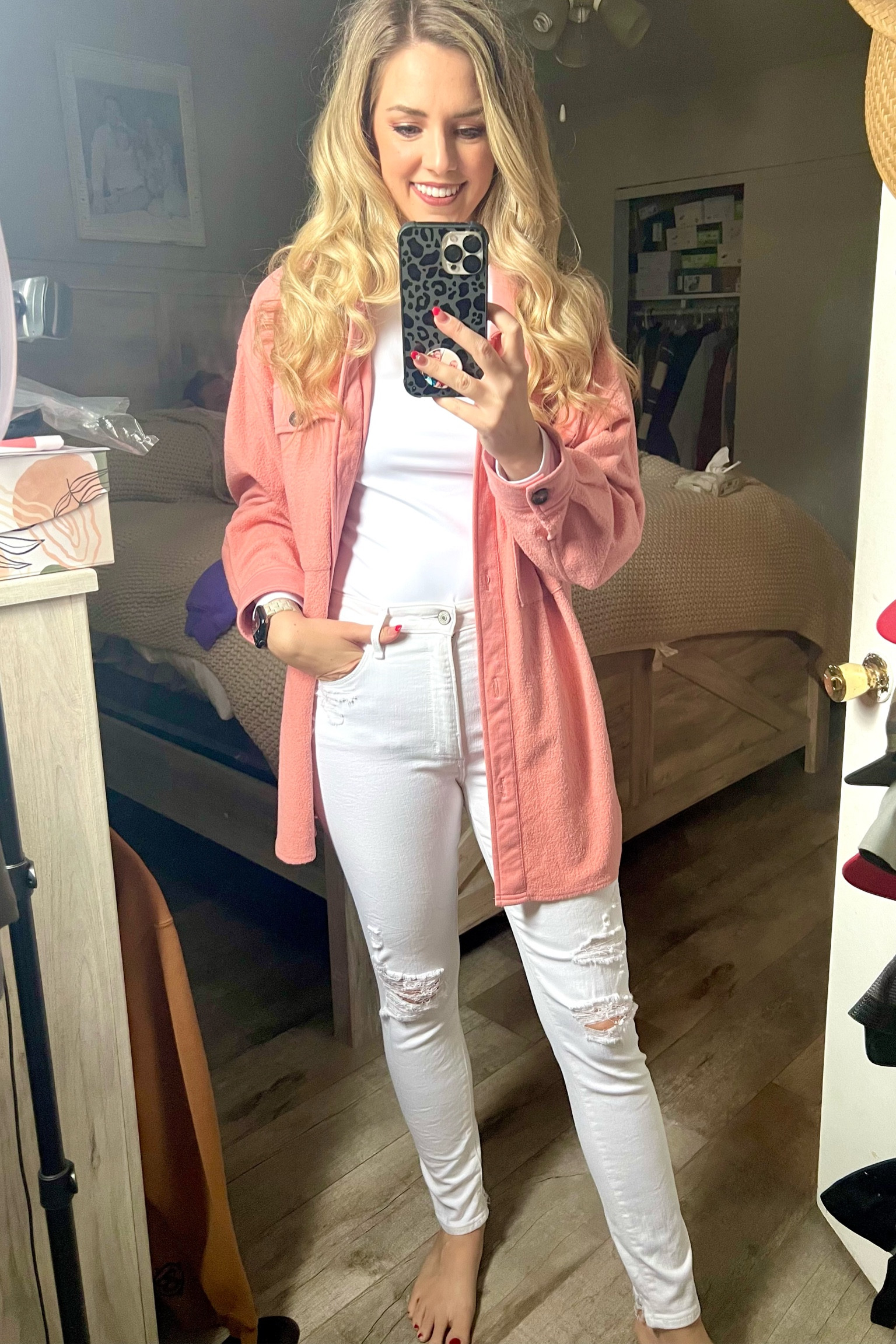 All white and a touch of color! My Abercrombie jeans are no longer available but I linked Amazon ones!

#LTKunder100 #LTKunder50 #LTKstyletip