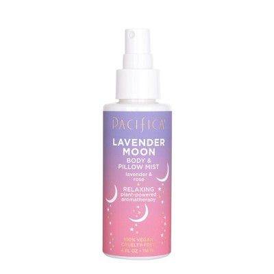 Pacifica Lavender &#38; Rose Moon Body and Pillow Mist - 4 fl oz | Target