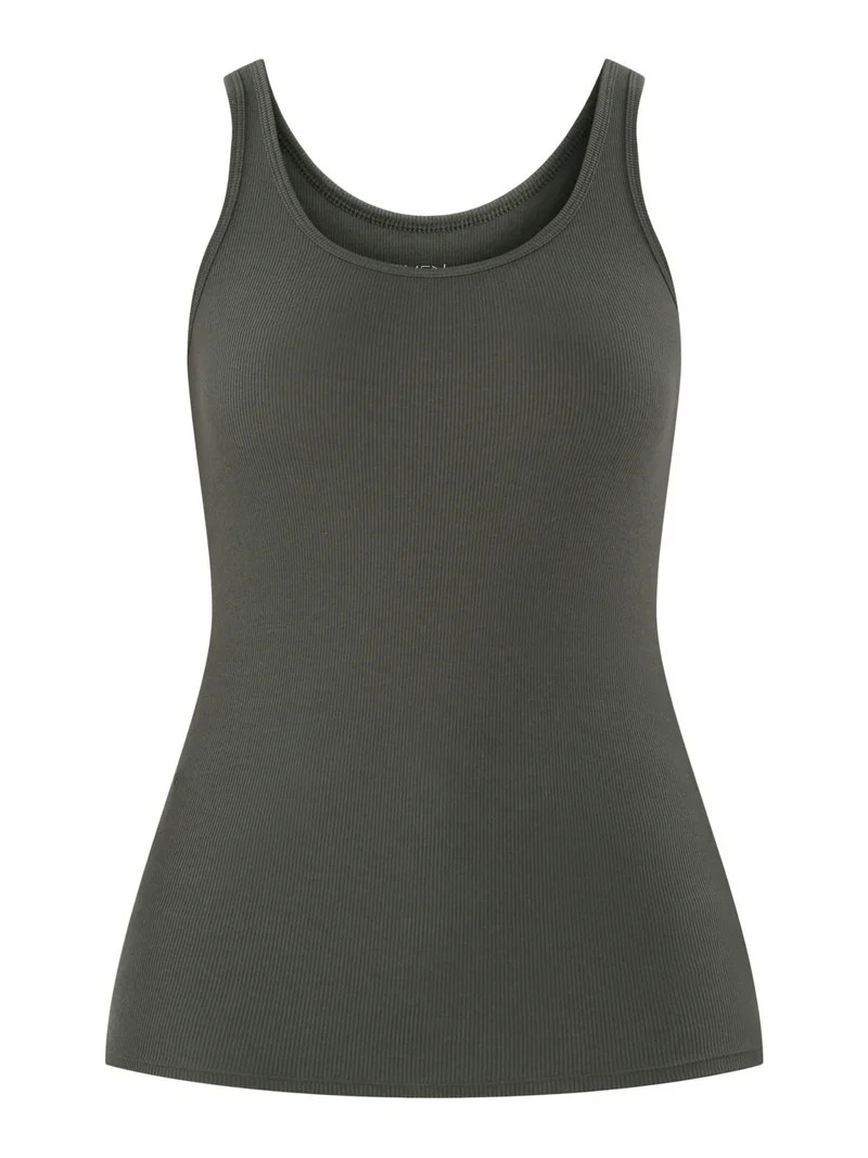 Time and Tru Women's Ribbed Tank Top, Sizes XS-XXXL - Walmart.com | Walmart (US)