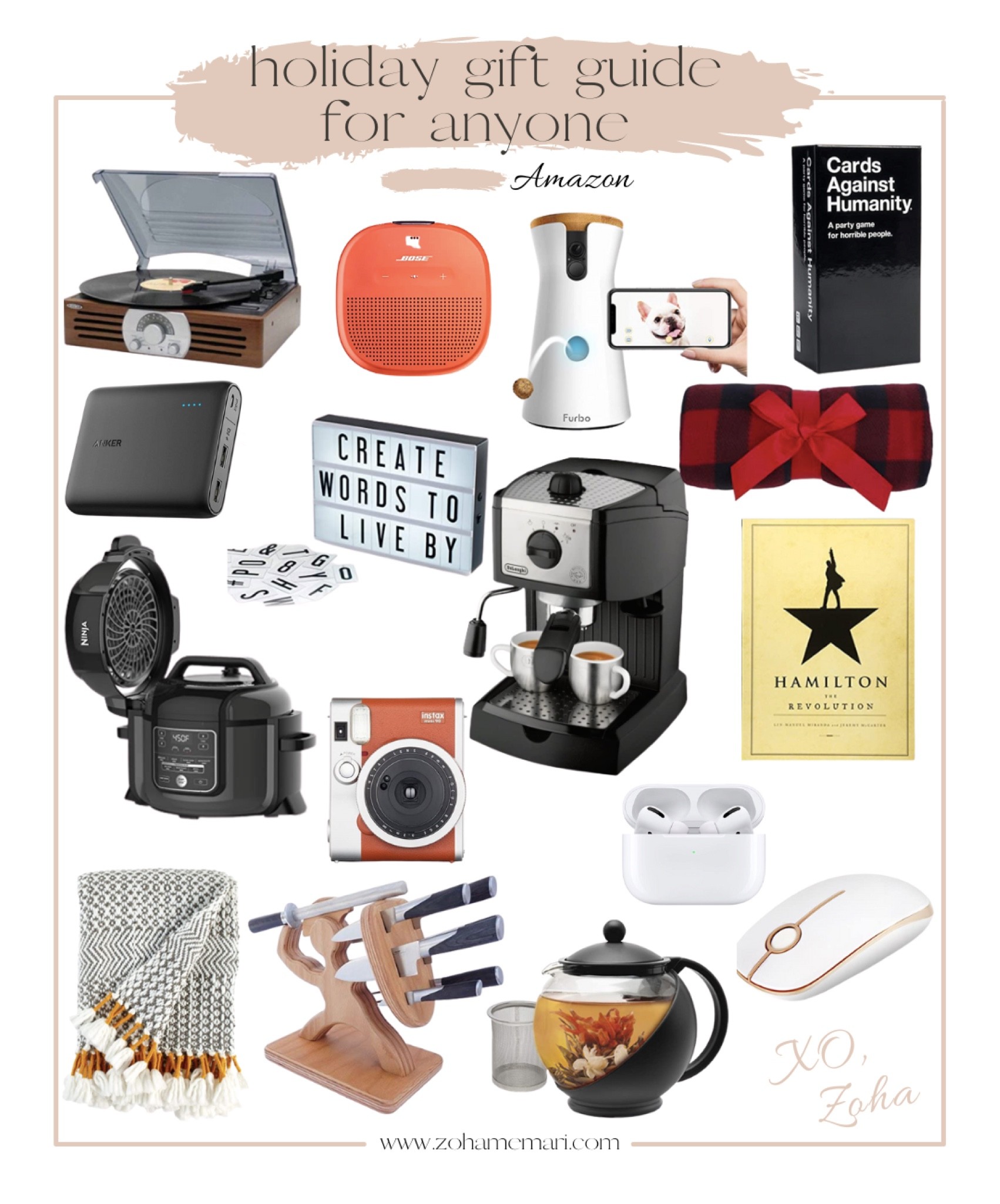 Holiday gift guide; Christmas gifts; gifts for anyone; amazon gifts 

#LTKHoliday #LTKfamily