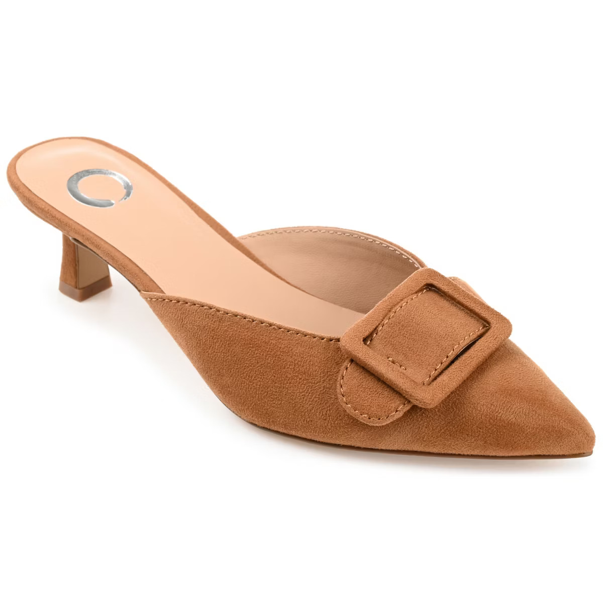 Journee Collection Medium and Wide Width Women's Vianna Pump Tan 6WD | Target