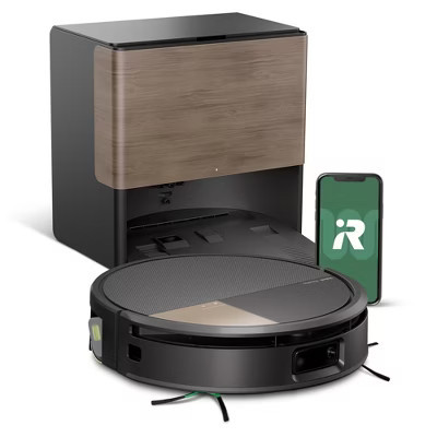 iRobot Roomba Max 705 Combo Vacuum & Mop + AutoWash Dock Self-Cleaning Roller, Retractable Mop Cover, Self-Empties 75 Days, Avoids Objects Black | Target