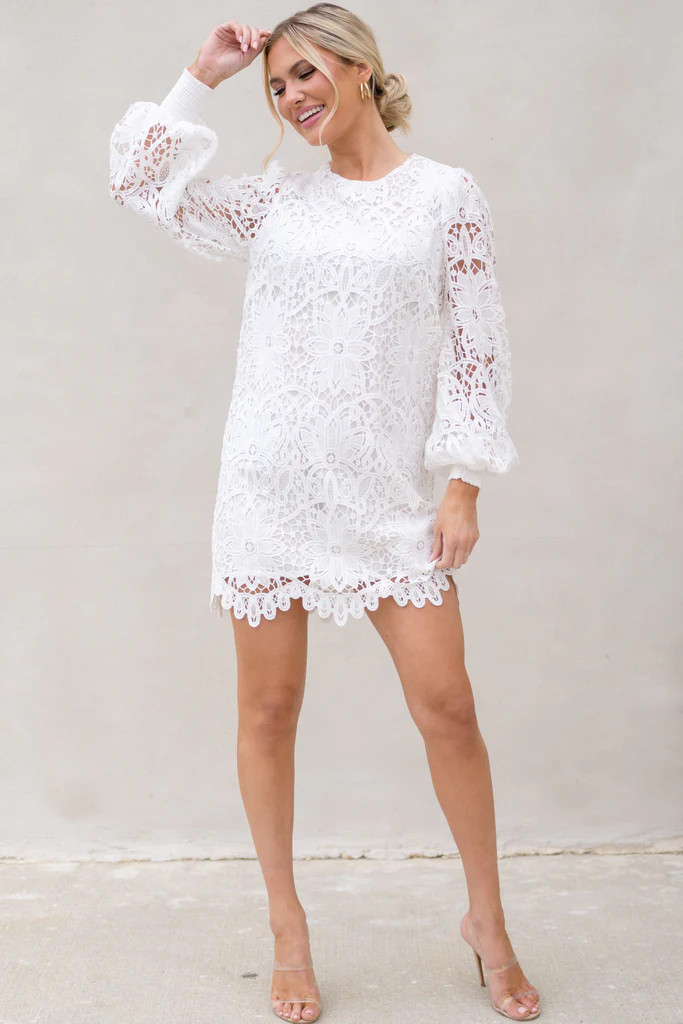 All I Know White Dress | Red Dress 