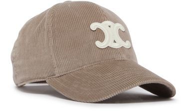 Triomphe baseball cap in corduroy | 24S US