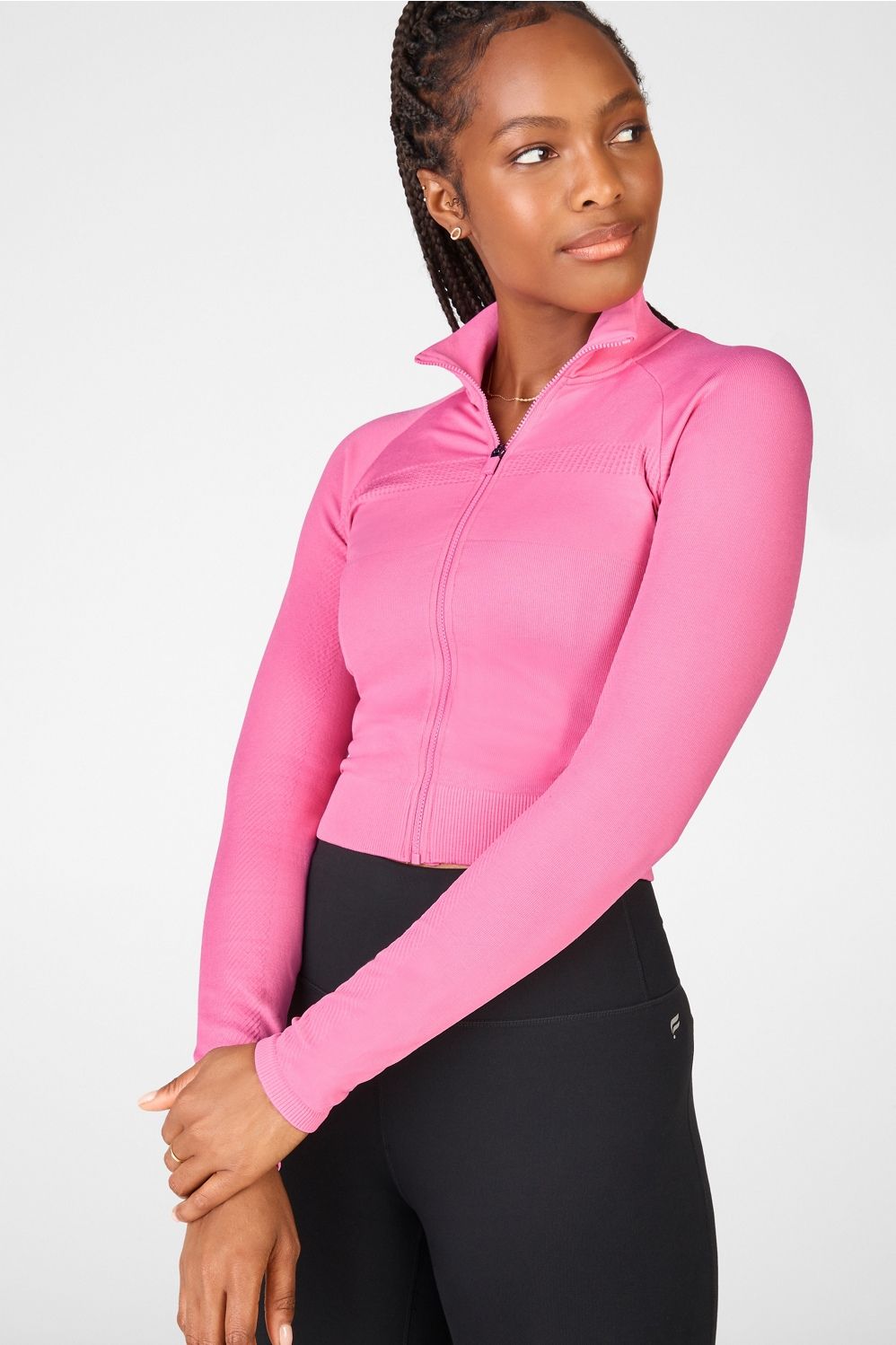 Tory Cropped Seamless Jacket | Fabletics