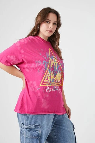 Plus Size Def Leppard Graphic Tee | Forever 21