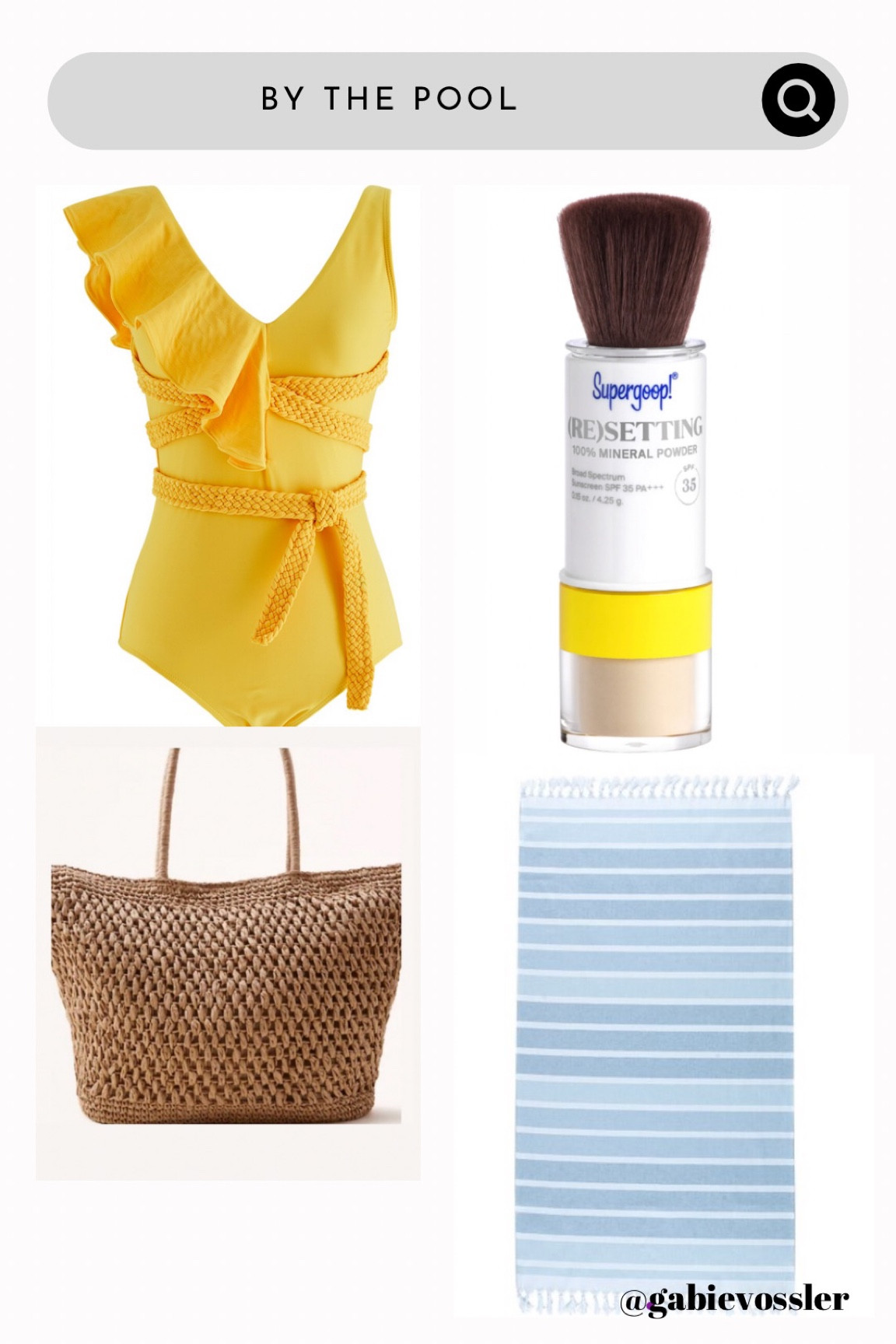 By the pool essentials for vacation 

#LTKtravel #LTKGiftGuide #LTKswim