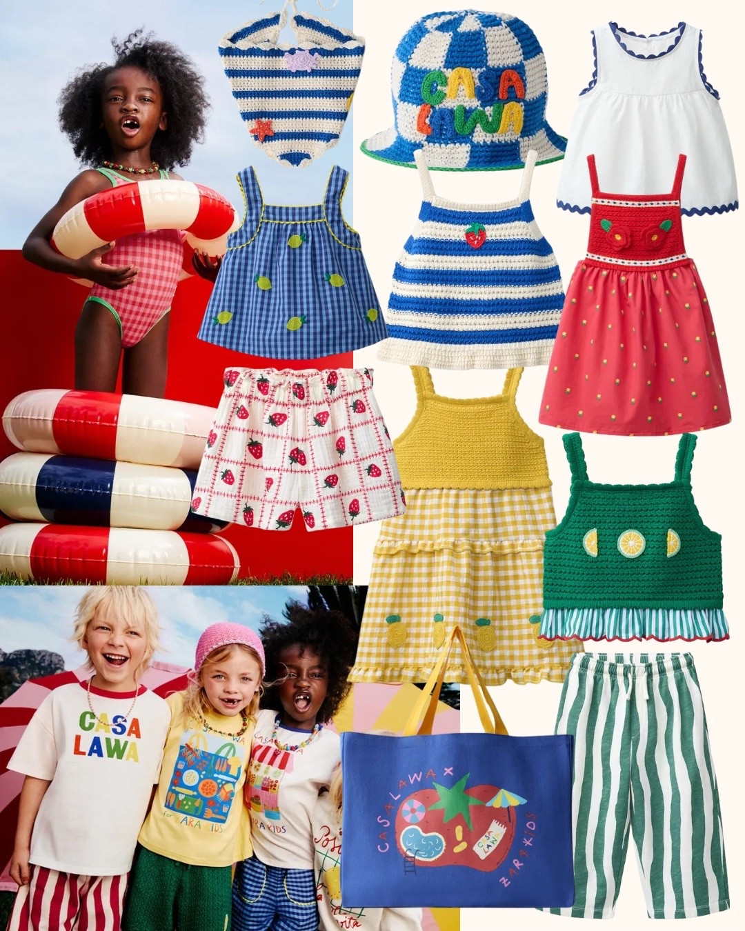 colorful, playful, perfect 🍋🫶
Casa Lawa x Zara Kids is here
