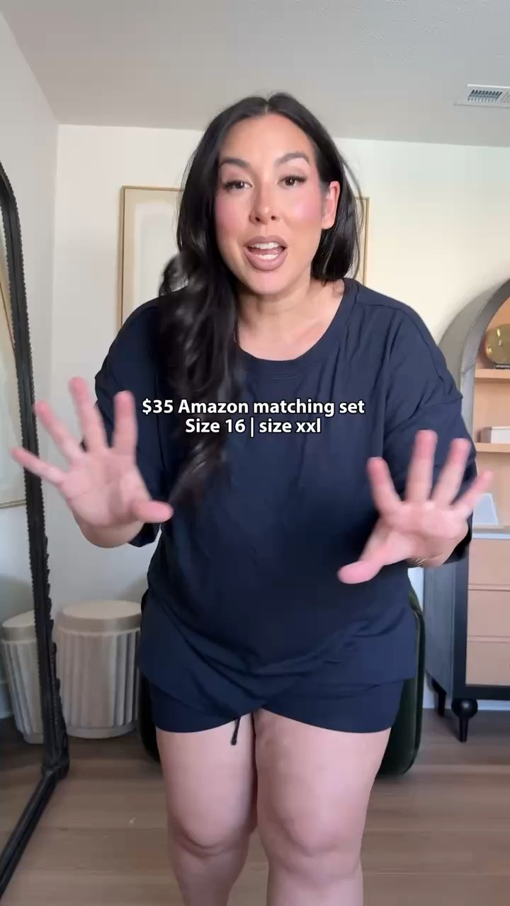 Midsize loungewear matching set! Wearing the XXL!
-
-
-
Midsize fashion, ootd, comfy casual, matching set, loungewear, mom style, spring fashion, amazon finds, amazon style, ootd

#LTKMidsize #LTKootd