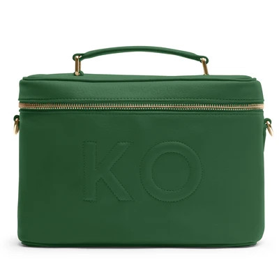 XL Train Case Fairway Green | Leatherology