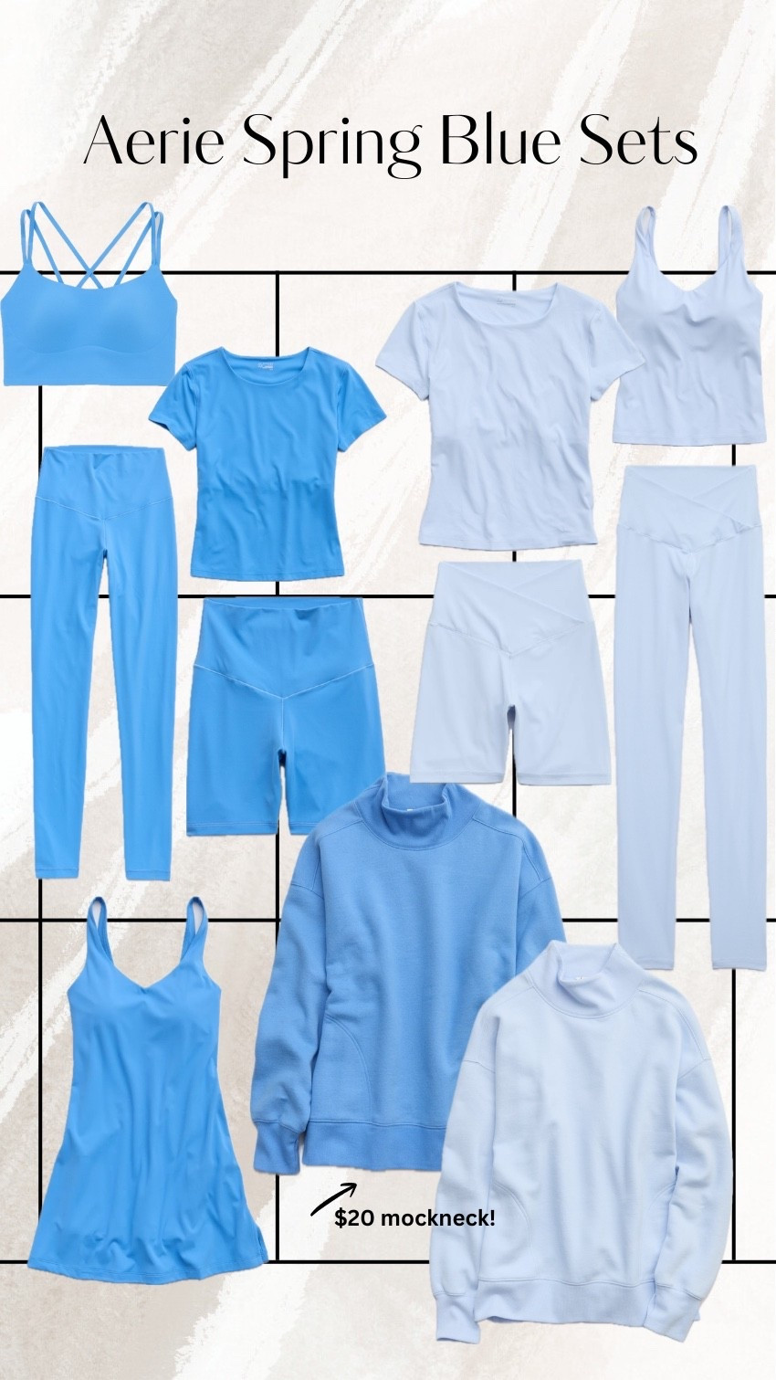 Aerie sale including $20 blue mocknecks! Matching sets in both blues + a ton of other colors 💙😍

#LTKMidsize #LTKootd #LTKSaleAlert