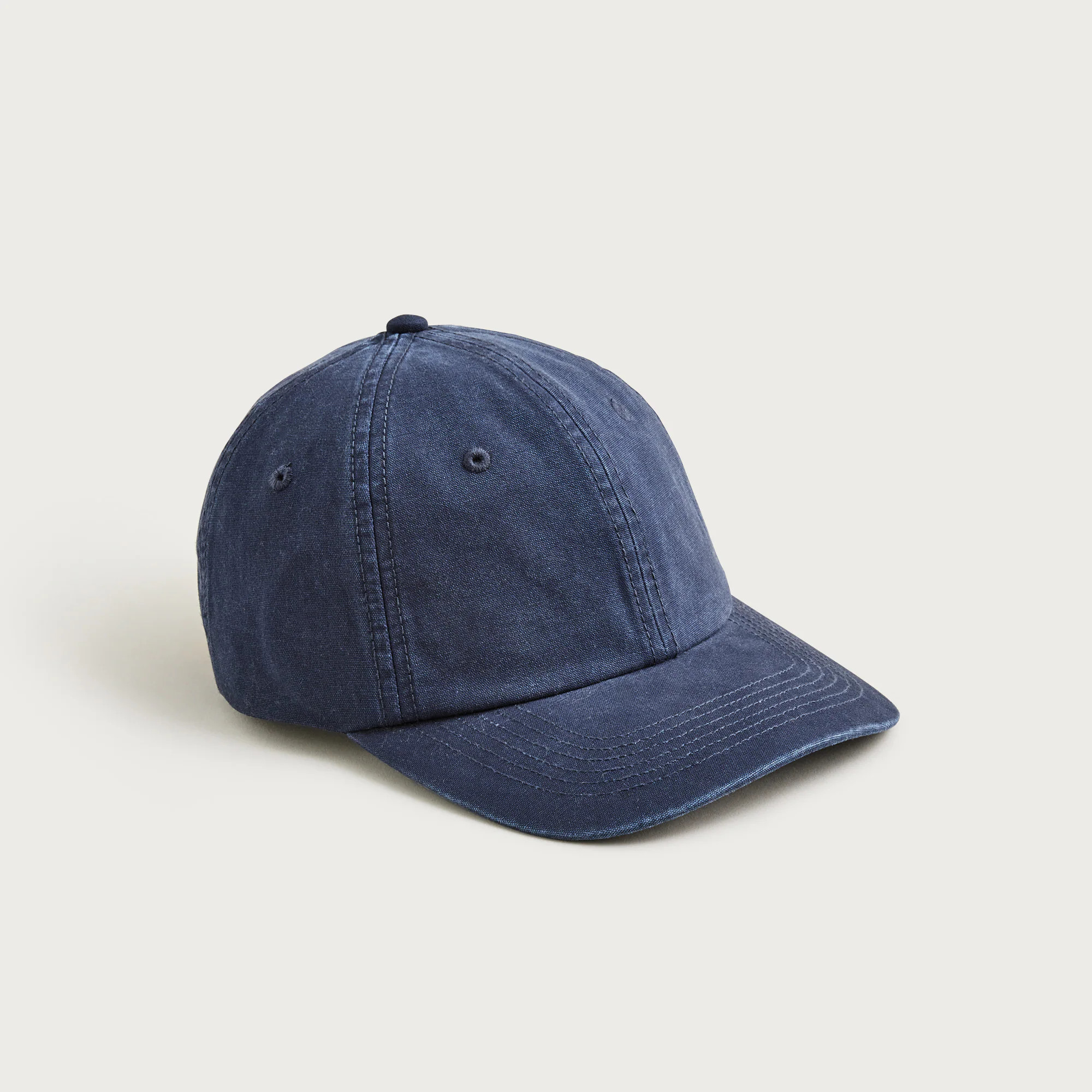Washed canvas baseball cap | J. Crew US