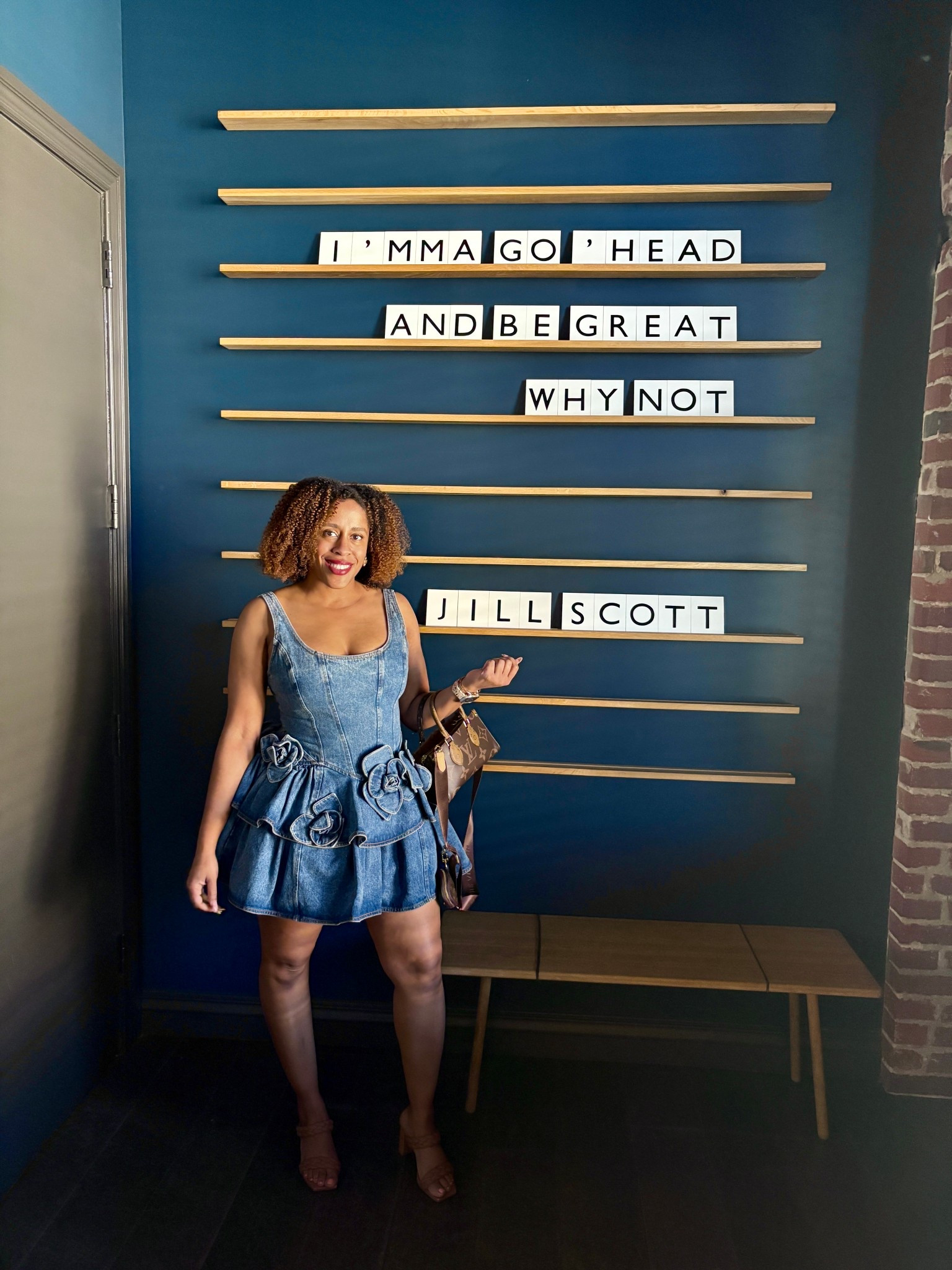 I love a statement piece… especially on a denim dress 

#LTKmomlife #LTKdayinmylife #LTKootd