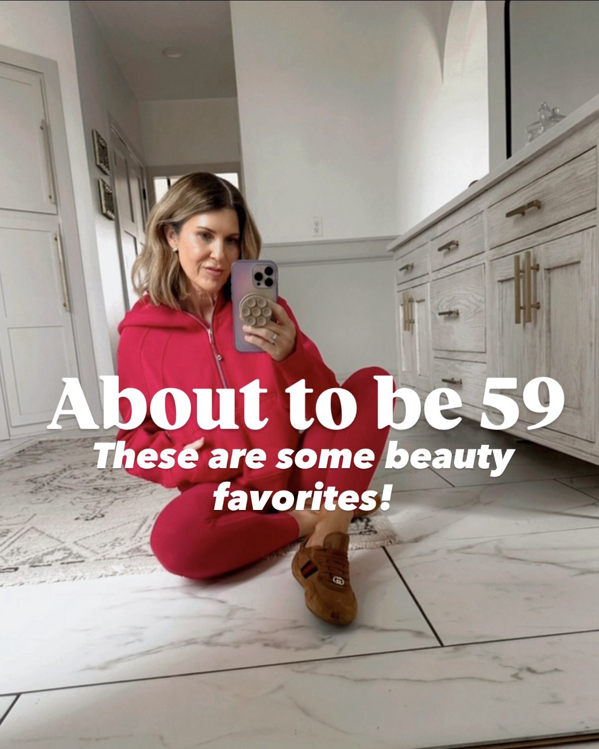 I’m almost 59 years old. When it comes to beauty, I’m pretty basic: double cleanse, then toner, then moisturizer. I have a few devices I love as well! 
Miracle Balm colors I love: Flushed and Miami Beach
it Cosmetics foundation: color medium
Root touch-up medium brown
Colleen Rothschild code: SPOILEDHOME20 saves 20%

#LTKgrwm #LTKOver40 #LTKselfcare