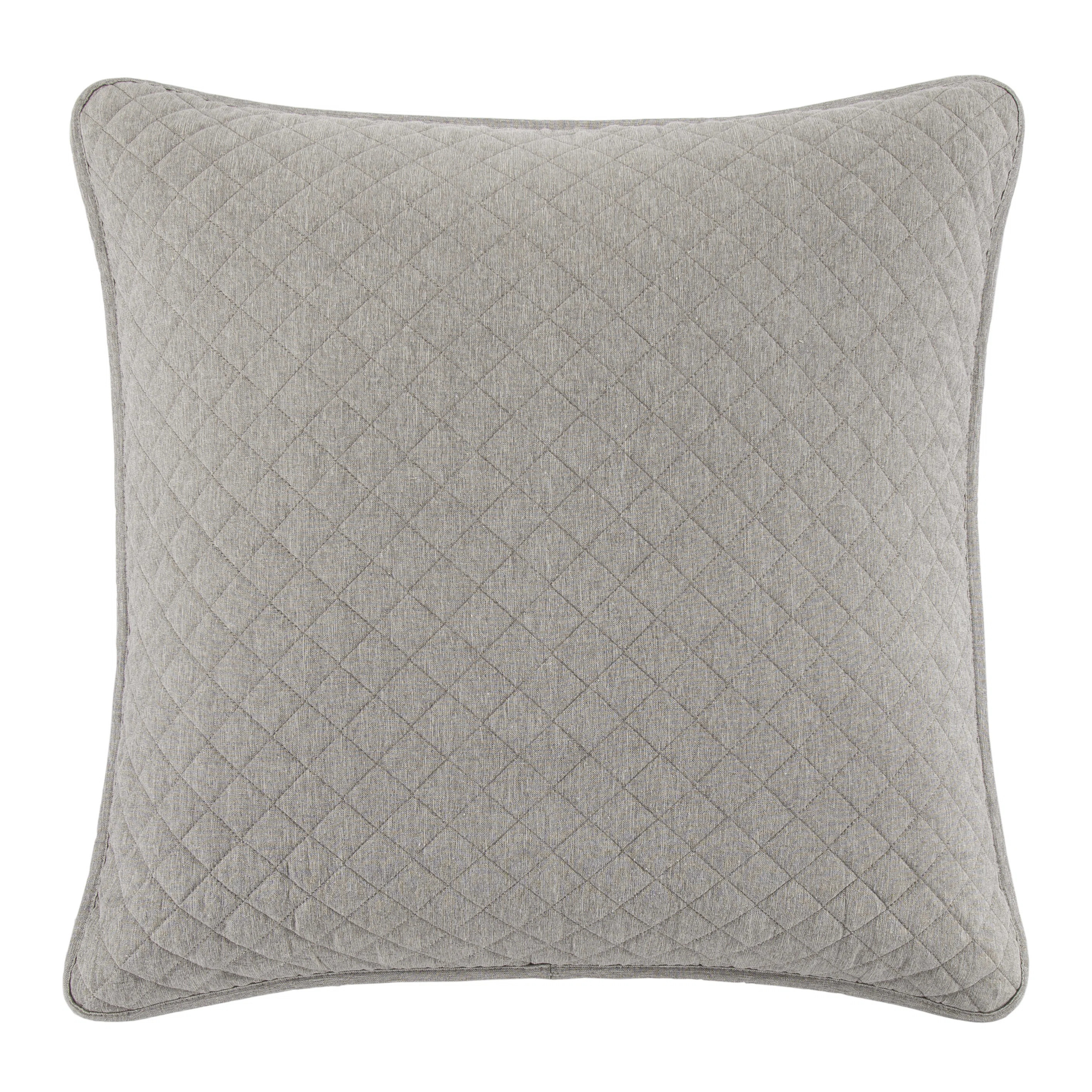 Anna Diamond Quilted Classic Chic Casual Modern Rustic Euro Sham 27 x 27 inch | Wayfair North America