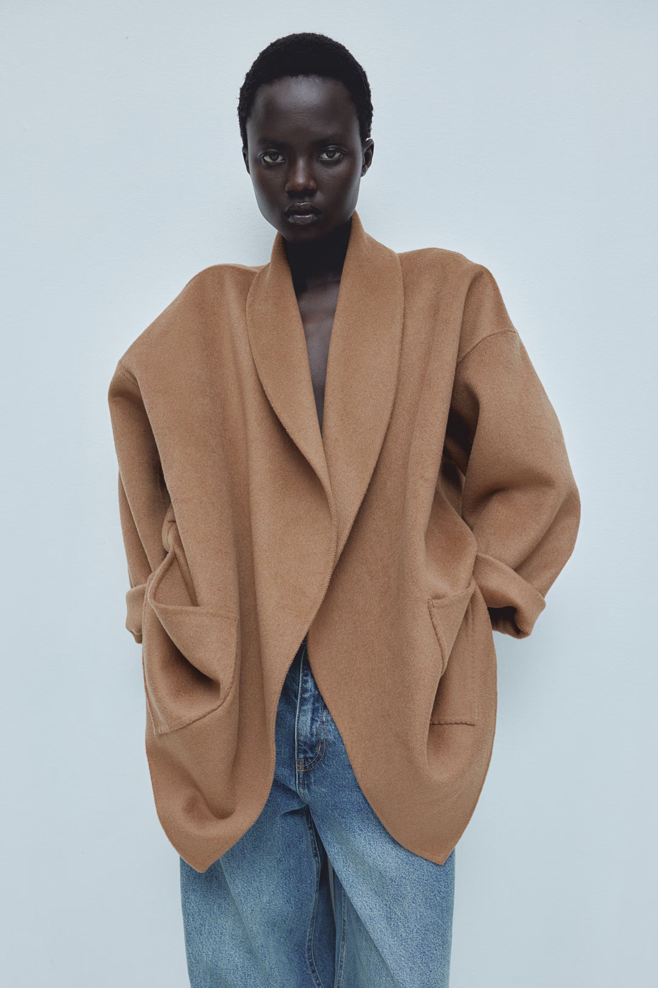 Handmade wool-blend coat | H&M (UK, MY, IN, SG, PH, TW, HK)