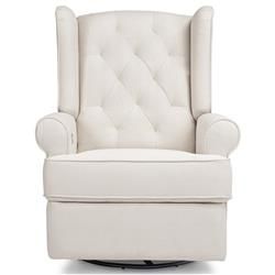 Namesake Harbour Modern Classic Cream Eco-Performance Electronic Recliner and Swivel Glider with ... | Kathy Kuo Home