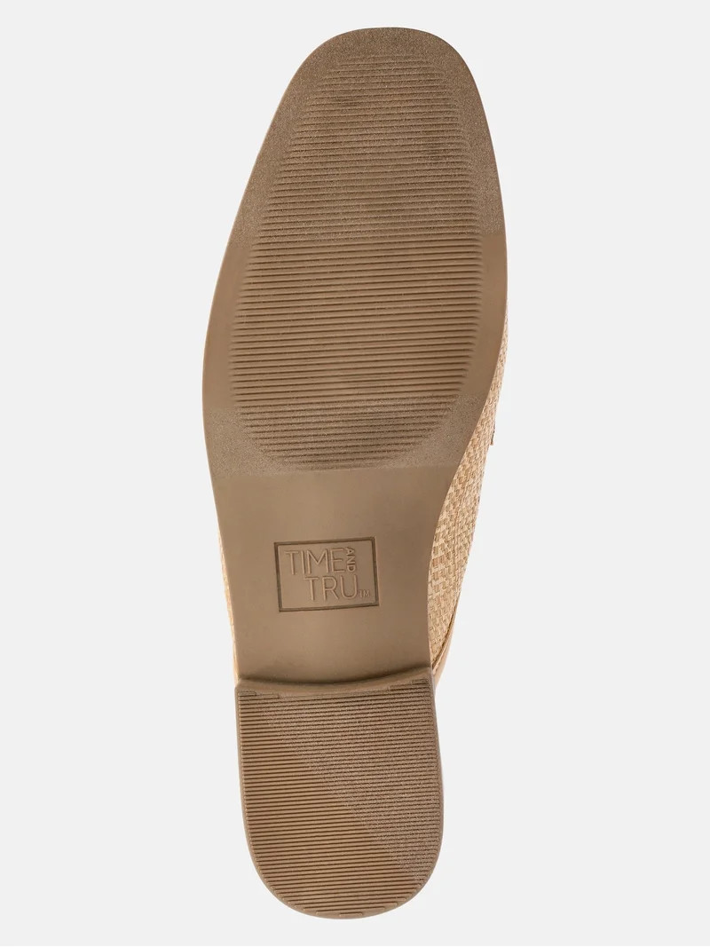 Time and Tru Women's Buckle Loafer Mules | Walmart (US)