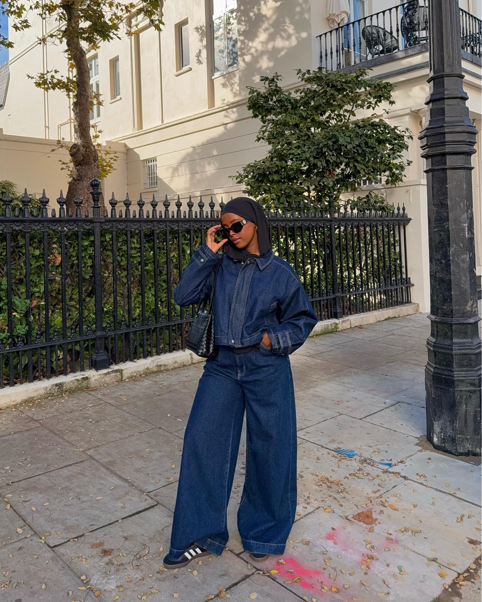 autumn outfit inspo 🤍 double denim 