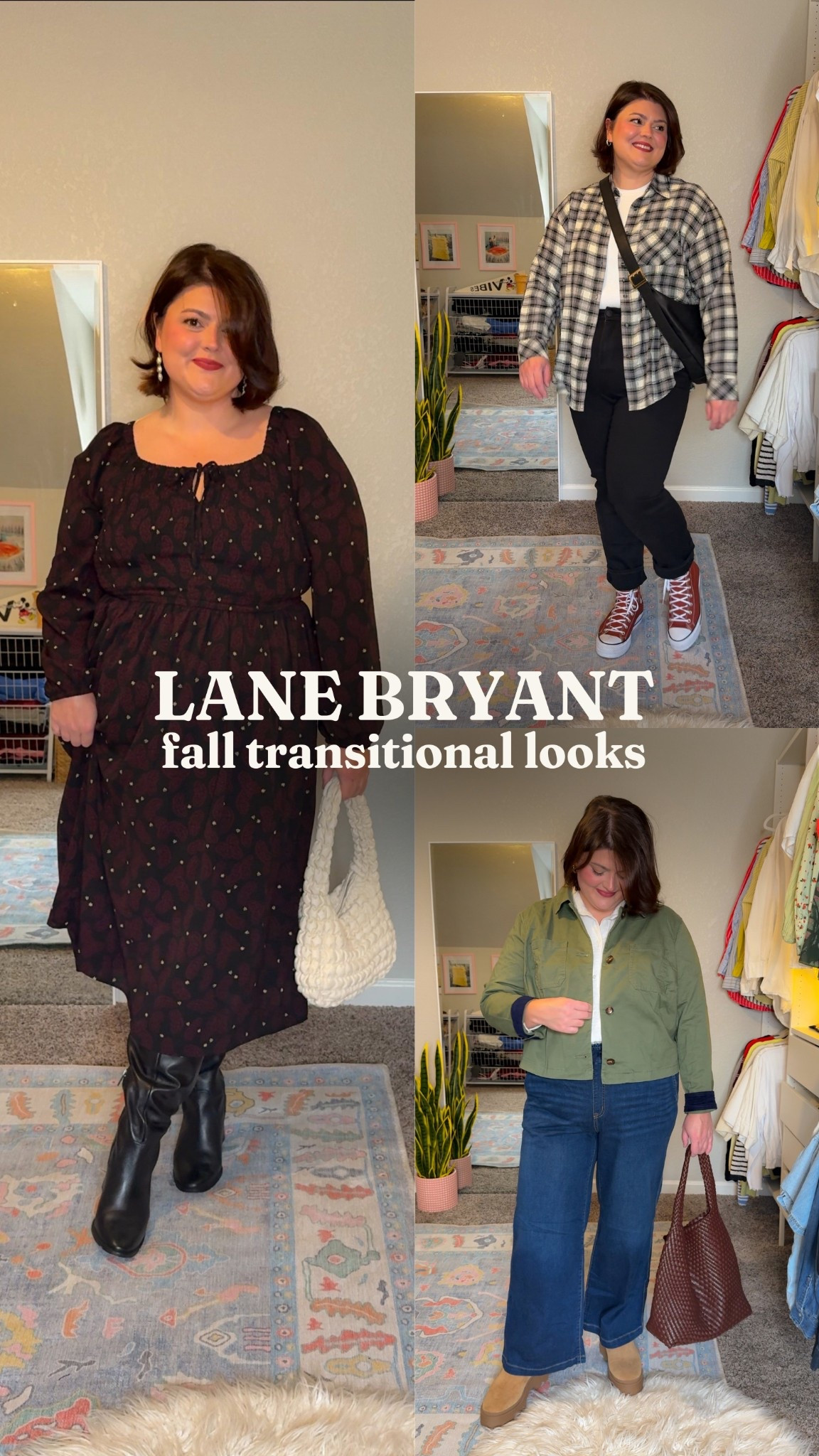 MY LANE BRYANT FALL TRANSITIONAL PICKS 🍂🍁

Sizing:  I am a true 14/16 in everything! 

#LTKSeasonal #LTKPlusSize #LTKMidsize