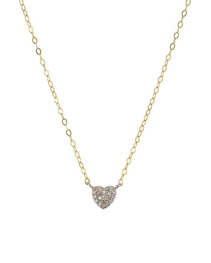 Bloomingdale's Bloomingdale's Marc & Marcella Diamond Heart Pendant Necklace in Gold-Plated Sterl... | Bloomingdale's (US)