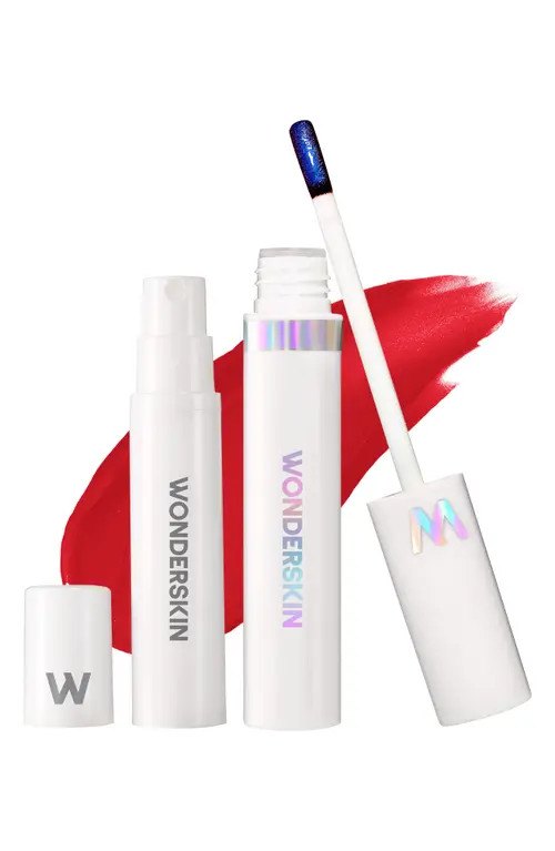 WONDERSKIN Wonder Blading Peel & Reveal Lip Stain Set in Playful at Nordstrom | Nordstrom