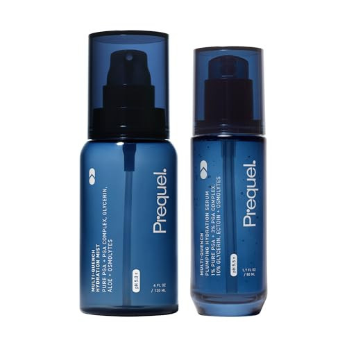 Prequel Skin Multi-Quench Hydration Mist + Plumping Hydration Serum Bundle, Facial Mist and Hydrating Serum Set | Amazon (US)