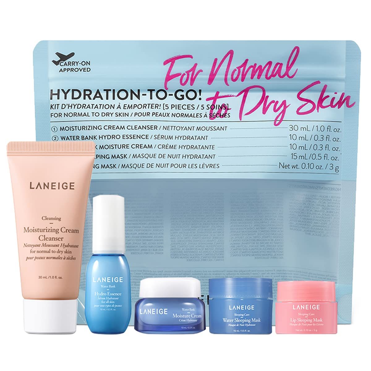 LANEIGE Hydration- To-Go! Sets | Amazon (US)