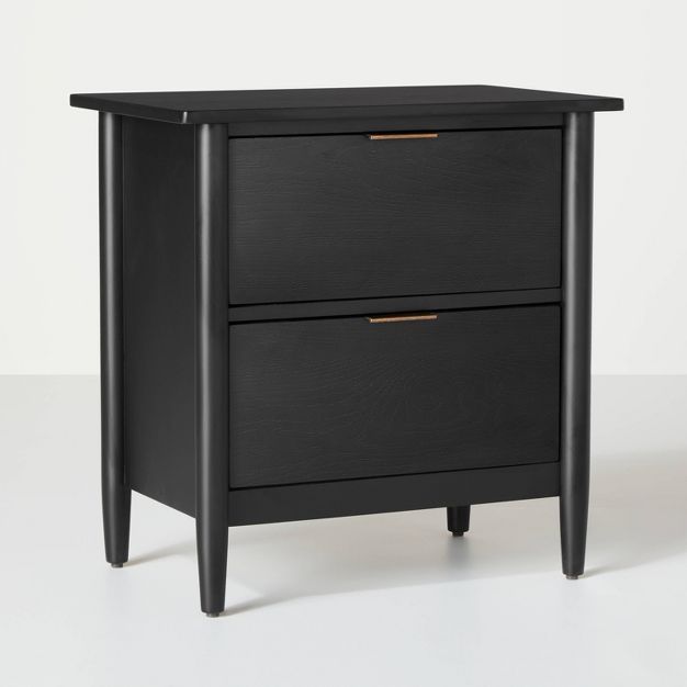 2-Drawer Wood Nightstand - Hearth & Hand™ with Magnolia | Target