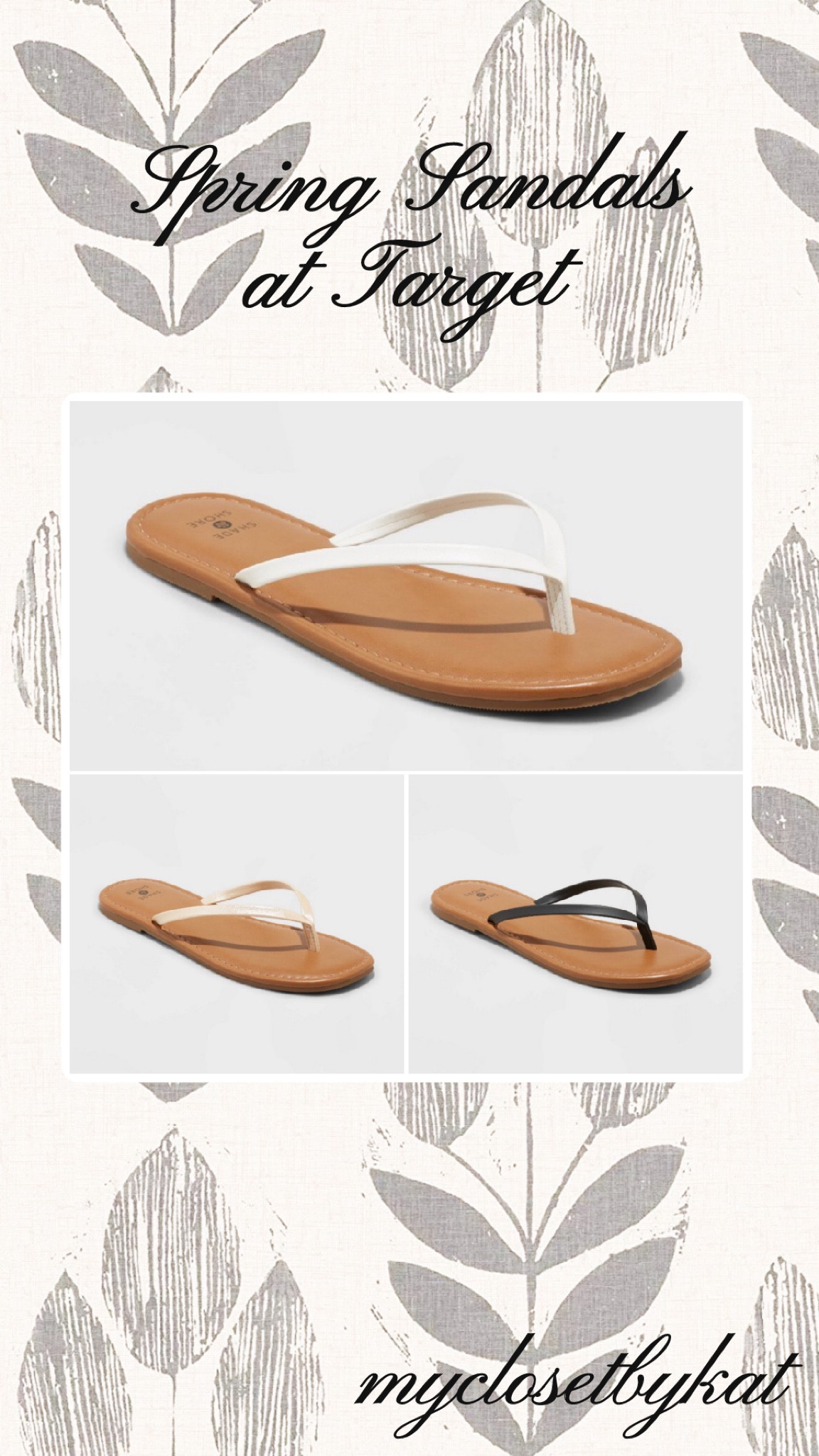 These basic sandals are so good and always look amazing with any look!  Great value at $12.99!

Target finds. Spring sandal. Capri sandal.

#LTKSeasonal #LTKshoecrush #LTKstyletip