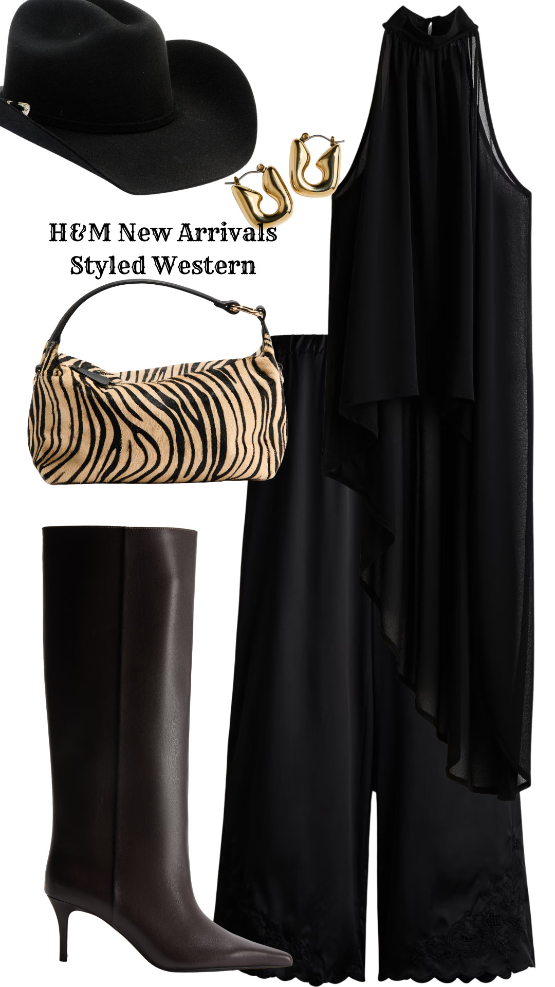 H&M New Arrivals Styled Western 

 