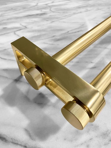 The prettiest contract-grade brass towel bar!

This double towel bar is HUGE and substantial so if you’re looking to elevate your bathroom, this is IT! I love it so much, I’m adding another to my mom’s other bathroom!

Did I mention it’s on sale?! 😁

#LTKunder100 #LTKhome #LTKsalealert