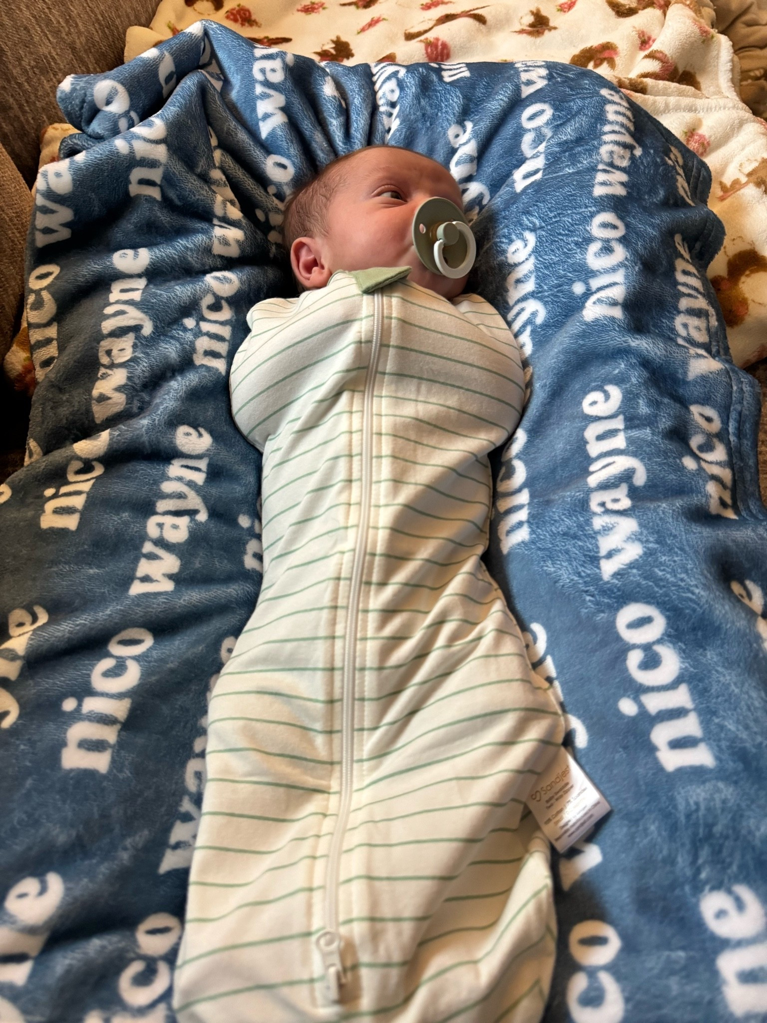 Easy swaddle! Lightweight 
Best paci

#LTKBaby