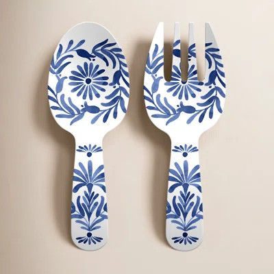 Azul Melamine Serving Utensils - Blue | Wayfair North America