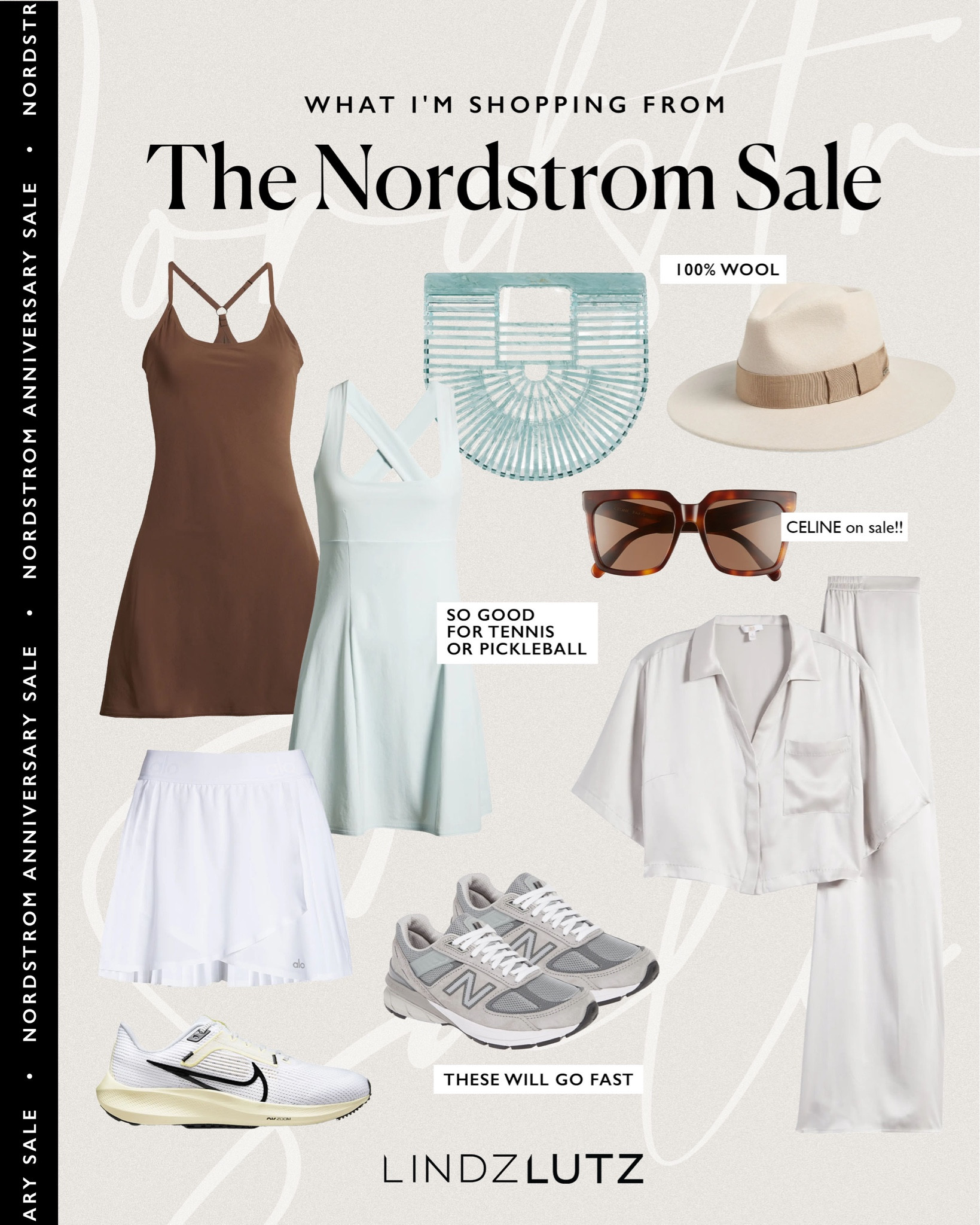 What I bought from the Nordstrom sale — wear now — athletic dress — New Balance — Lunya silk pajamas — Alo tennis skirt 

#LTKsalealert #LTKxNSale #LTKBacktoSchool