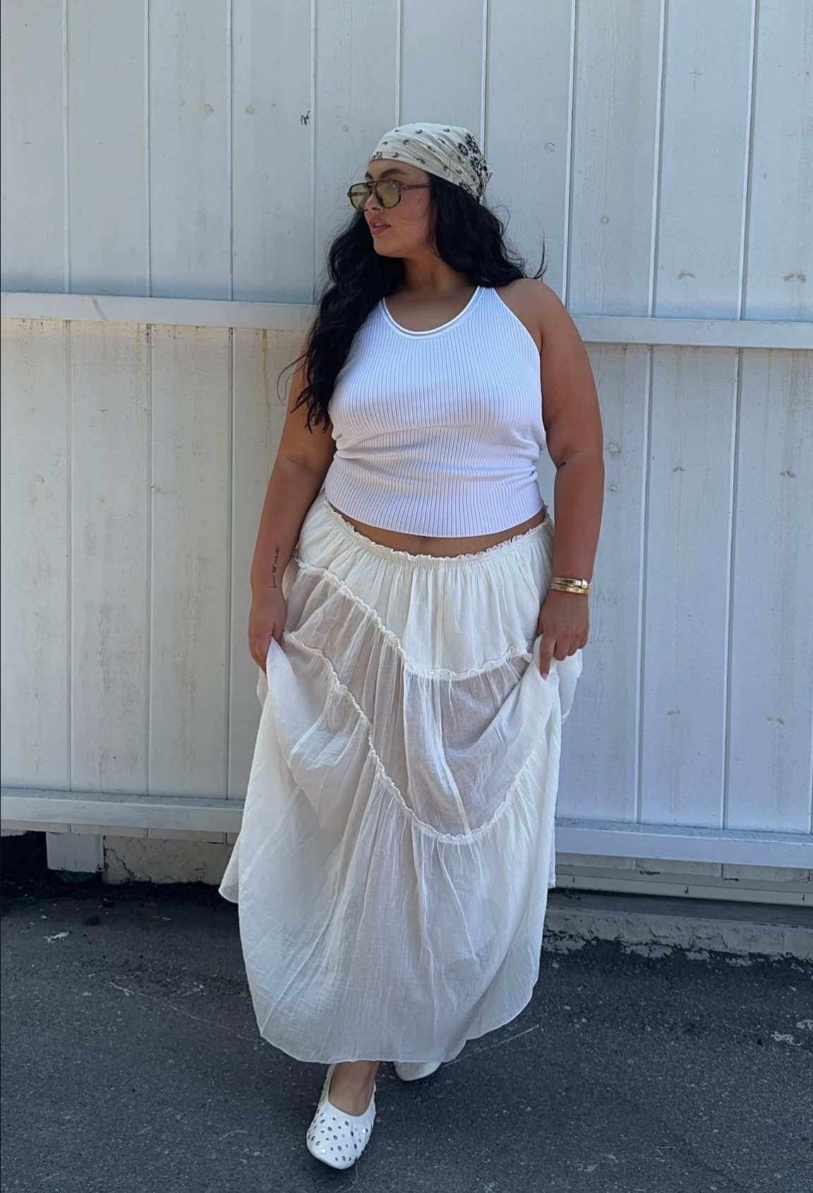 ☁️🫶🏼

Europe outfit, maxi skirt, vacation outfit, beach outfit, ballet flats

#LTKSeasonal #LTKPlusSize #LTKStyleTip