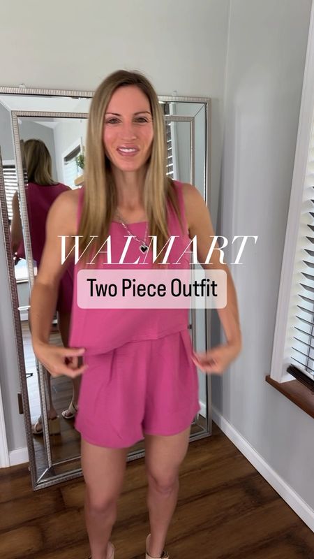 Walmart two piece outfit , two piece spring sets matching sets , matching outfits , vacation outfits 

#LTKSeasonal #LTKfindsunder50 #LTKstyletip