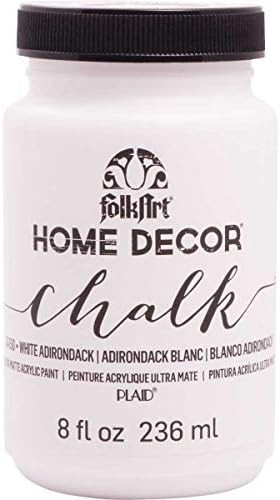 FolkArt Home Decor Chalk Furniture & Craft Acrylic Paint in Assorted Colors (8 Ounce), 34150 Whit... | Amazon (US)