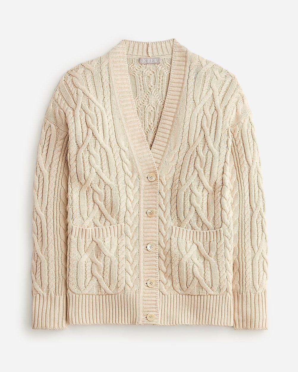 Cable-knit cardigan sweater | J.Crew US