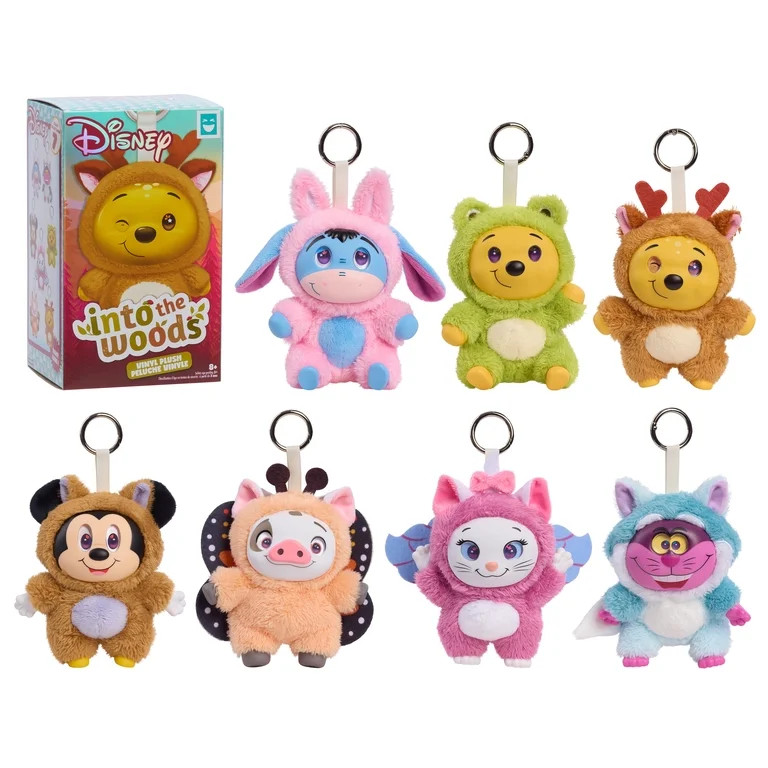Happy Haul Disney Into the Woods Vinyl Plush Clip-on Surprise Toy, Drop 2 Blind Box Collectible, ... | Walmart (US)