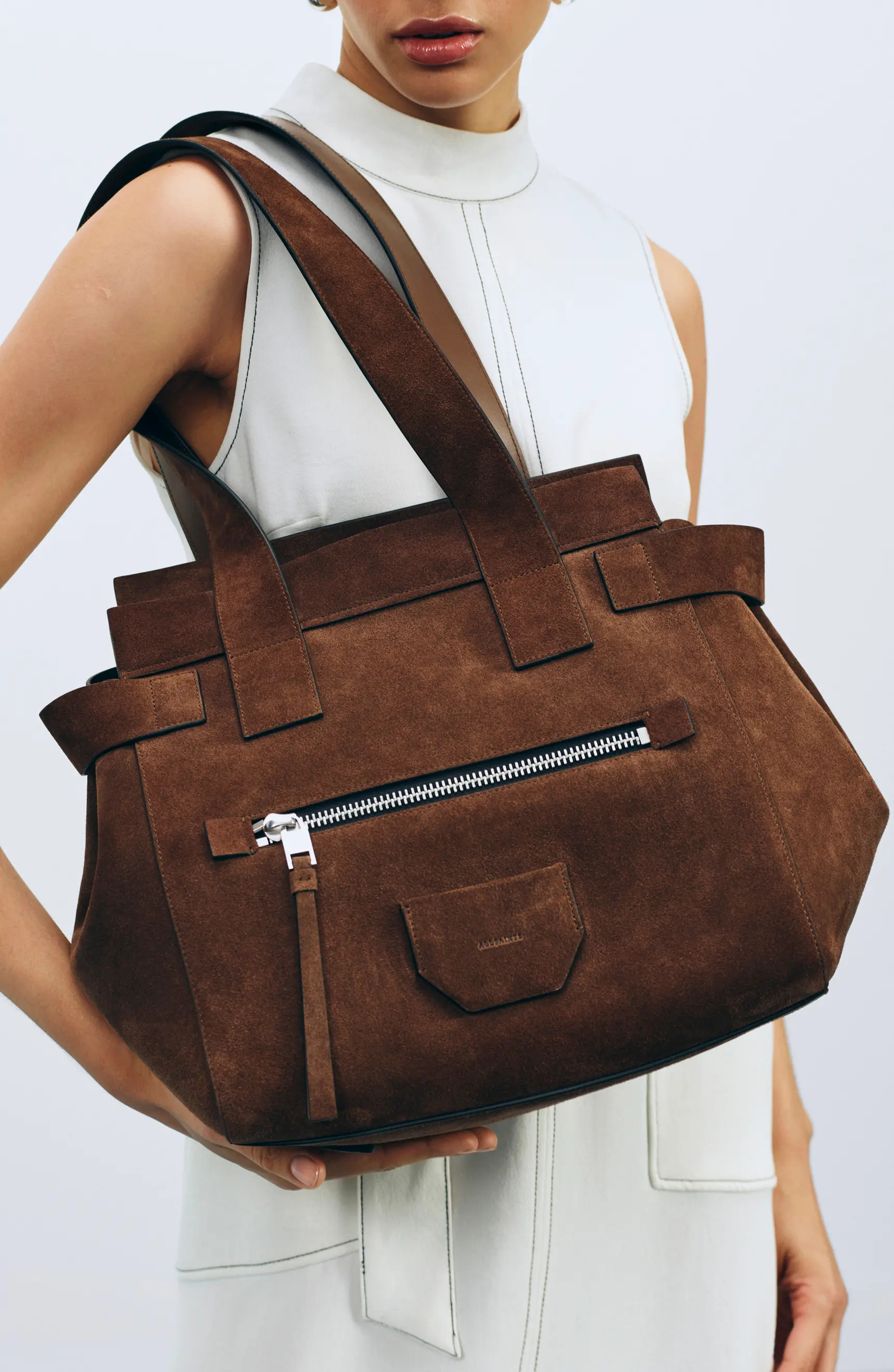 Perez Leather Shoulder Tote | Nordstrom
