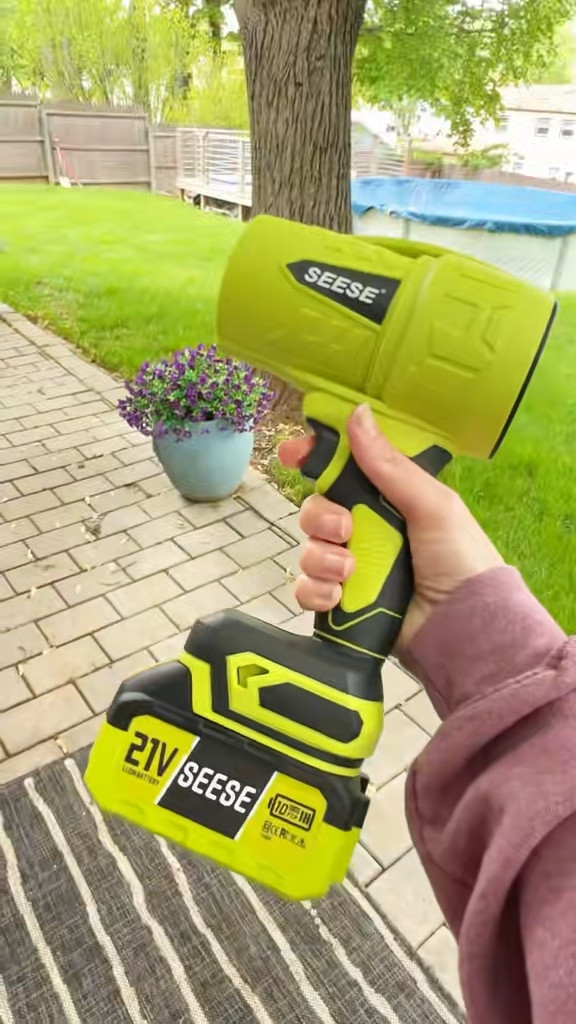 This Turbo Jet Leaf Blower is Cordless and perfect for Yard
Leaves, Driveway Sand / dirt & Car Drying. It has 450 CFM High Speed with Ergonomic Handle for Easy Operation.
Perfect for those who can't carry a heavy traditional leaf blower, want something quick and easy to pull out and use, or want something cordless.
#yardtools #backyardglowup #fathersdaygiftideas #leafblower #cordlesstools Amazon home finds

#LTKdayinmylife #LTKmomlife #LTKHome