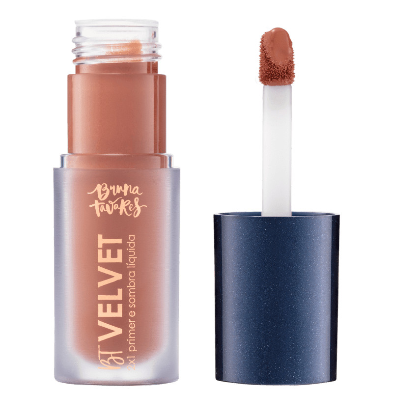 Bruna Tavares BT Velvet 2 em 1 Toffee
        
            
                 - Sombra Líquida 6m... | Beleza Na Web (BR)